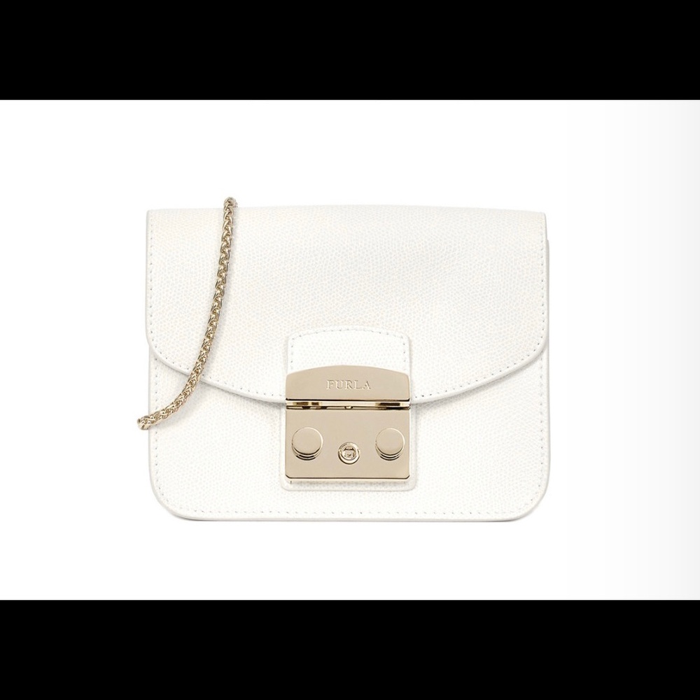 Furla Metropolis Mini Leather Crossbody Bag